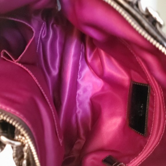 Coach Madison Pleated Black Fabric Sophia - Picture 8 of 14